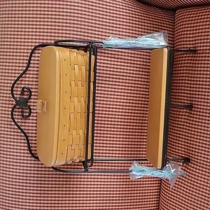 Longaberger shelf with basket